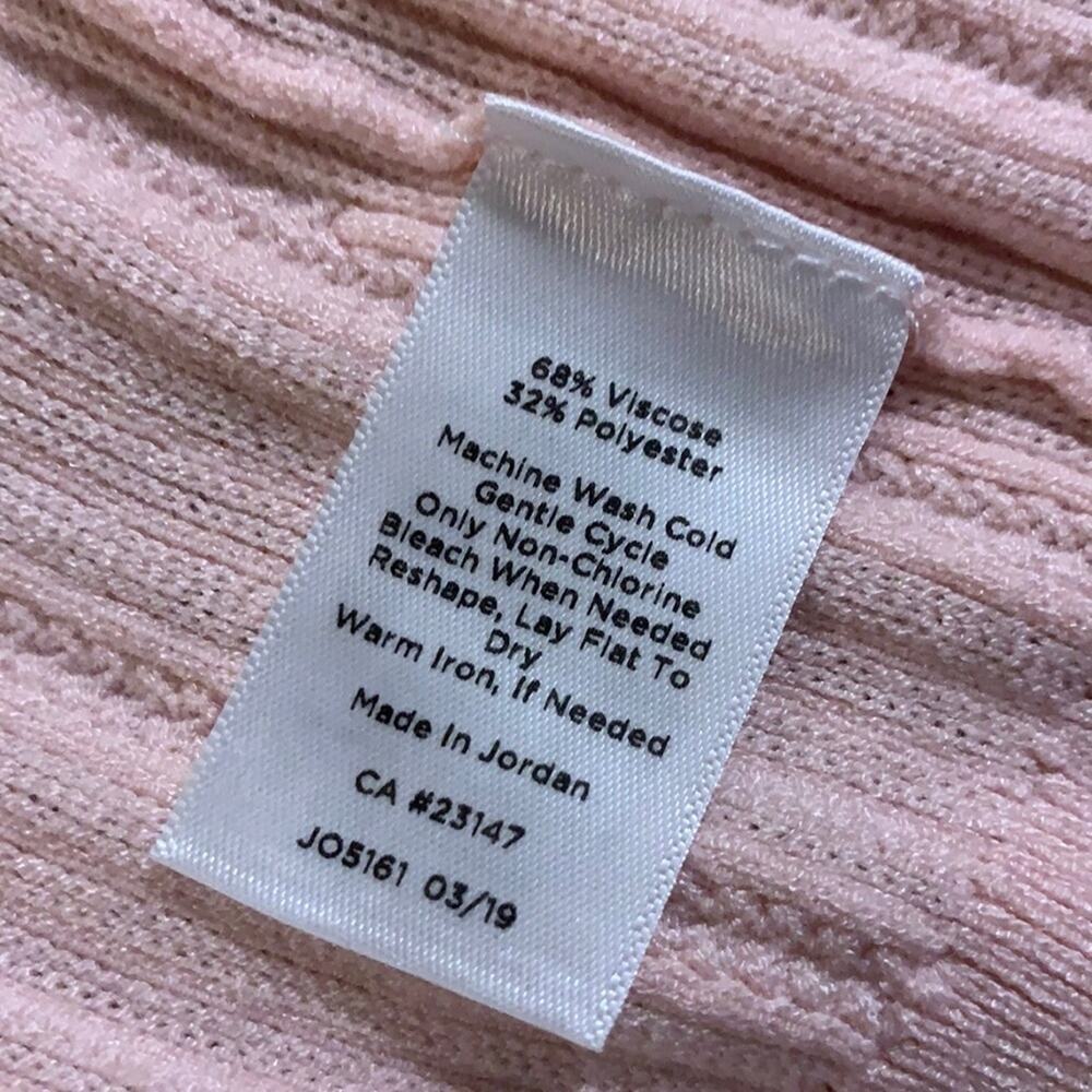 Talbots pink duster sweater - Picture 7 of 12
